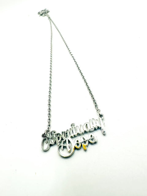 Spiritually Dope Stainless Steel Necklace
