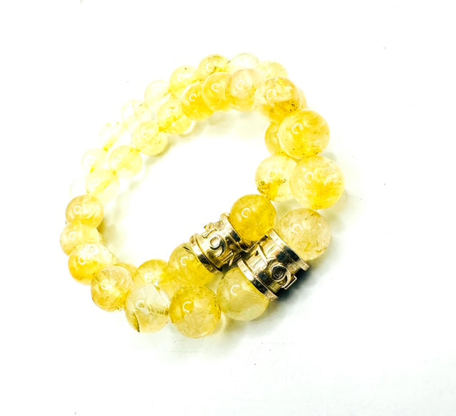 10mm B.1975 Citrine Bracelet
