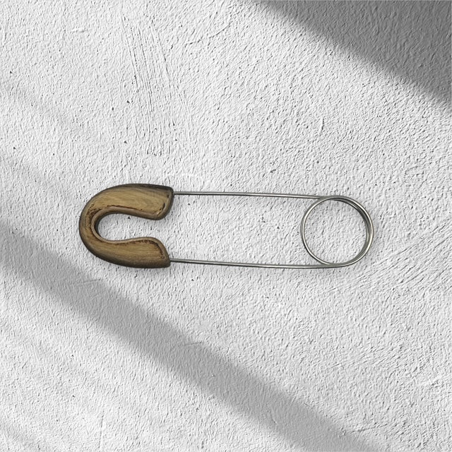 Wood Lapel Pin