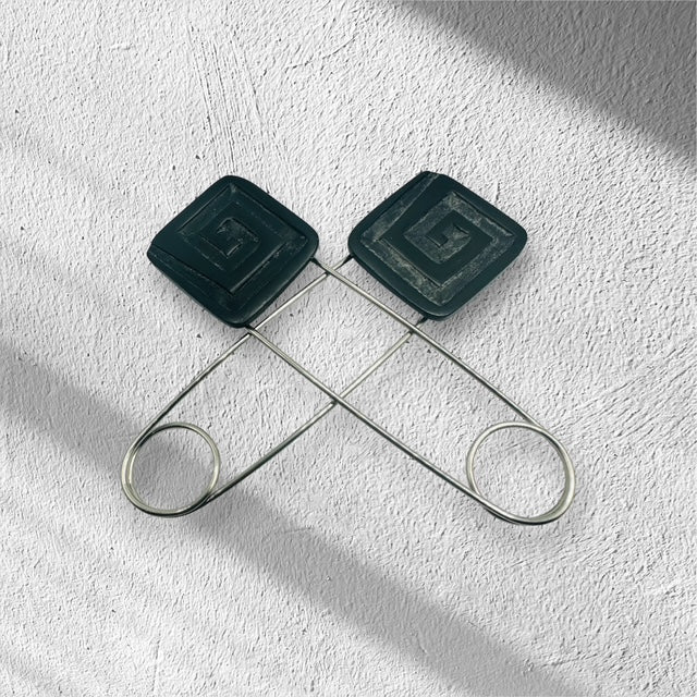 Buffalo Horn Lapel Pin