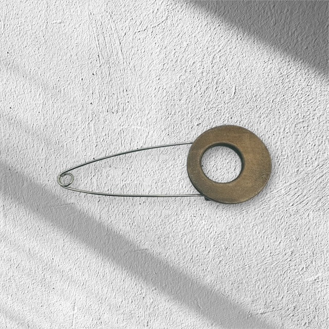 Wood Lapel Pin