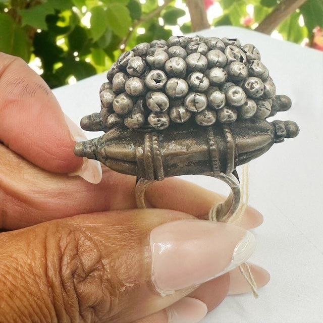 Vintage Tibetan Amulet Ring