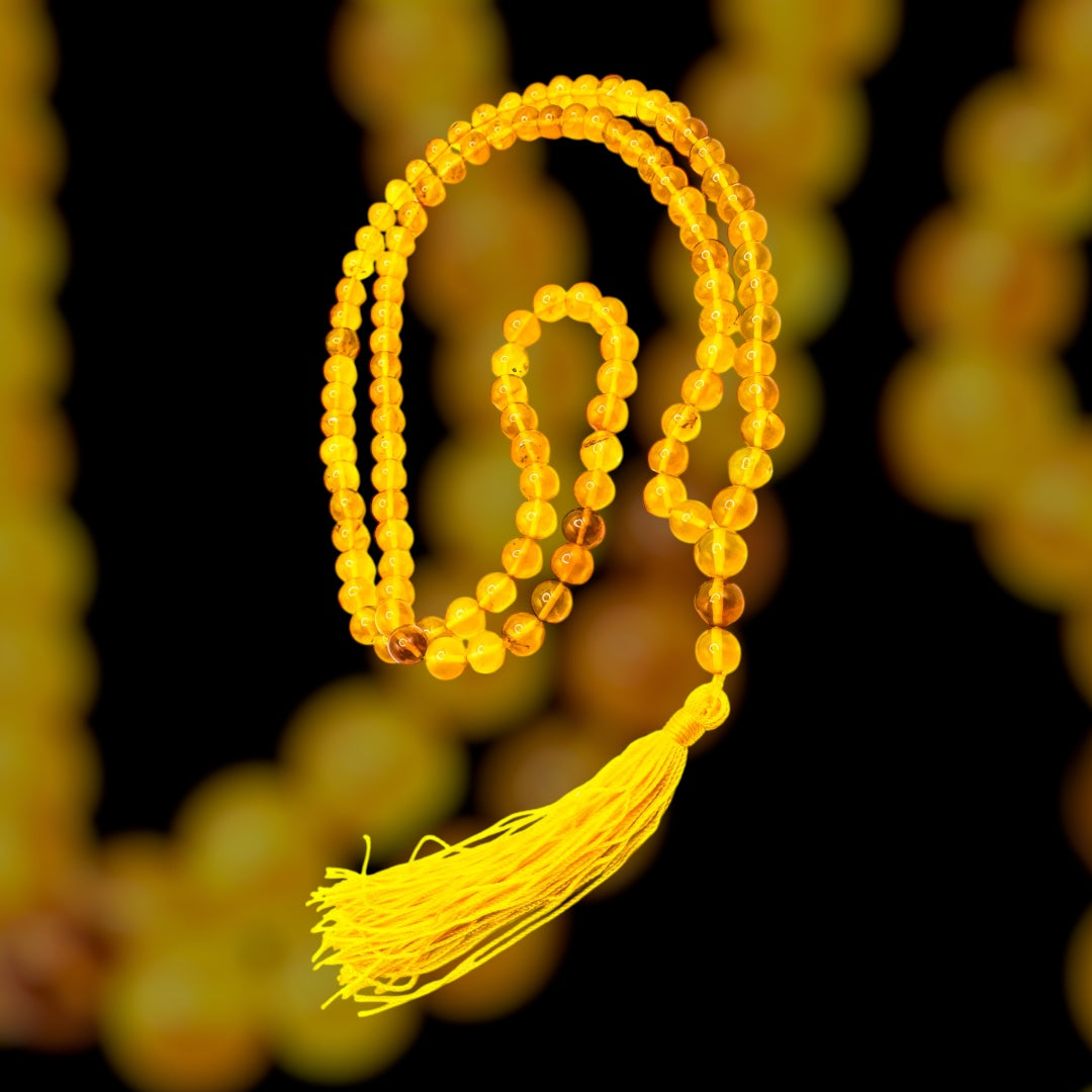 Baltic Amber Mala Necklace